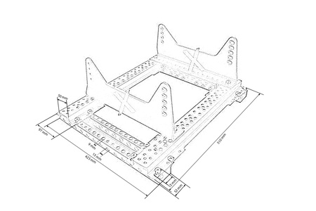 Seat Mounts Platform BMW Exx Sport FIA