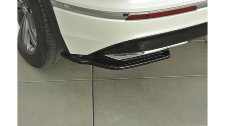 Splitter Volkswagen Tiguan II R-Line Rear Side Gloss Black