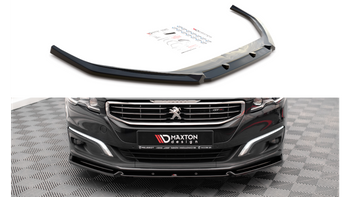 Splitter Peugeot 508 GT I Facelift przód v.1 Gloss Black