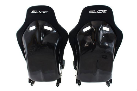 Racing seat SLIDE R1 material Black S