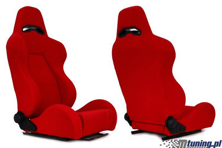 Racing seat DRAGO Velvet Red