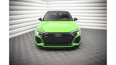 Splitter Audi RS3 8Y Przód Pro Black-Red