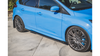 Diffuser Ford Focus III RS Side Skirts Racing Black-Red + Gloss Flaps