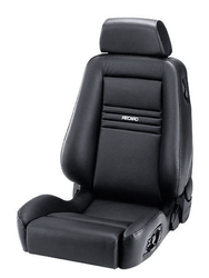 Fotel Sportowy RECARO Ergomed ES - SAB Clima Leather Black