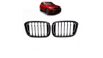 Grill BMW X3 G01 F97 X4 G02 F98 Single Line Gloss Black
