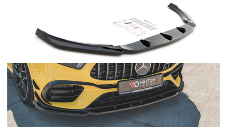 Splitter Mercedes-Benz A W177 A45 S Aero Pack Front v.2 Gloss Black