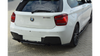 Splitter BMW 1 F20 Rear Central with Diffuser M-Power Gloss Black