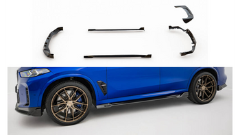 Zestaw Splitterów BMW X5 G05 M-Pack Facelift Carbon