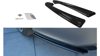 Splitter Audi RS7 Facelift Rear Side v.1 Gloss Black