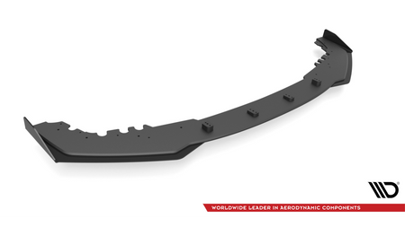 Splitter BMW 2 F87 Competition Front Pro v.1 + flaps Black