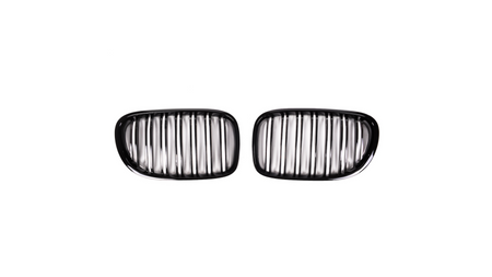 Grill BMW 7 F01 F02 F03 F04 podwójne żeberka Gloss Black