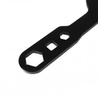 Threaded suspension adjustment keys