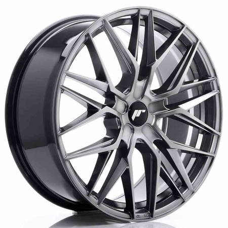 JR Wheels JR28 21x9 ET15-45 5H BLANK Hyper Black