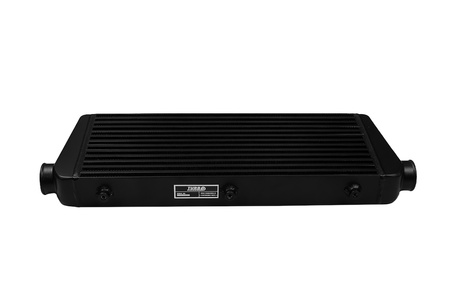 TurboWorks Intercooler 550x230x75 inlet 2.25" Bar and Plate Black