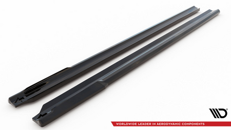 Diffuser BMW 7 G70 M-Pack Side Skirts Gloss Black