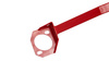 Front upper strut bar Honda Civic V VI CRX Del Sol Red