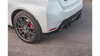 Splitter Toyota GR Yaris IV Rear Side Racing Durability Black-Red