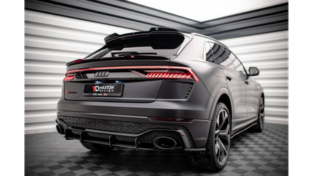 Przedłużenie Spoilera Audi RSQ8 4M Dolne Gloss Black