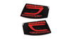 Lampy Audi A6 C6 Tył LED Black-Smoke