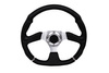 Steering wheel Pro 350mm offset:0mm Leather Black