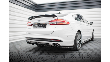 Splitter Ford Mondeo V Facelift Fusion II Facelift Rear Central with Diffuser