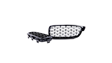 Sport Grille Black All Gloss Black suitable for BMW 4 (F32, F82) Coupe (F33, F83) Convertible (F36) Gran Coupe 2013-2021