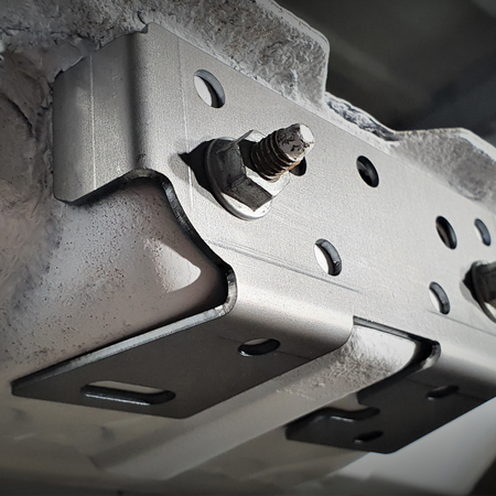 Reinforcement plate BMW 3 E46 Anti-roll bar mounts