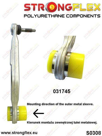 Rear upper arm inner bush SPORT