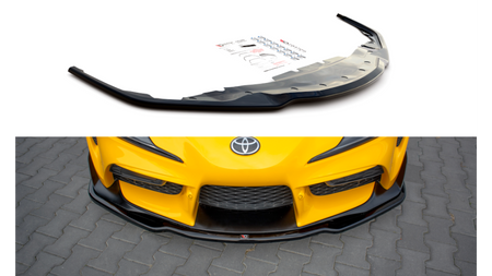 Splitter Toyota Supra V Front v.2 Gloss Black