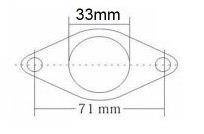 TurboWorks Wastegate gasket 35mm 38mm