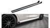 Diffuser Toyota Yaris IV Side Skirts v.1 Gloss Black + Flaps