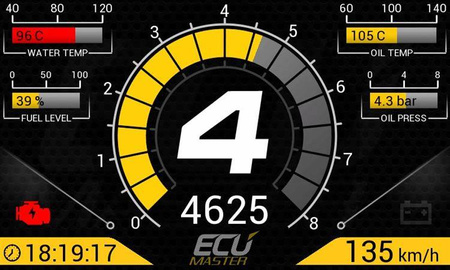Ecumaster Advanced Display Unit ADU-5"
