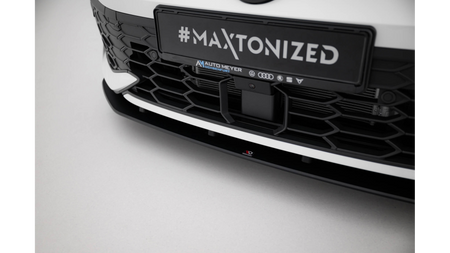 Splitter Volkswagen Golf GTI GTE R-Line Mk8 Facelift Przód Street Pro Black
