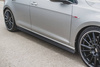 Diffuser Volkswagen Golf 7 GTI Side Skirts Racing Black