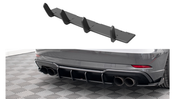 Dyfuzor Audi S3 8V Facelift Tył Street Pro Red