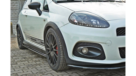 Diffuser Fiat Grande Punto Abarth Side Skirts Gloss Black