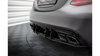 Diffuser Mercedes-Benz C W205 C63 Facelift Rear Street Pro Black