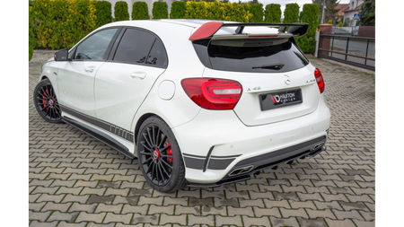 Splitter Mercedes-Benz A45 AMG W176 Rear Side Gloss Black