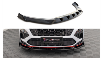 Splitter Hyundai Kona N Mk1 Front Gloss Black v.1