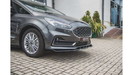 Splitter Ford S-Max II Facelift Front Gloss Black