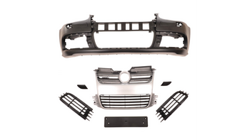 Zderzak Volkswagen Golf V Przód Matt Silver