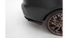 Splitter BMW M440i G22 G23 Facelift Tył Boczne Street Pro Black + Gloss Flaps