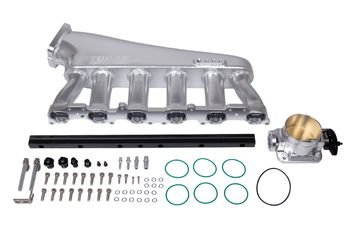 Kolektor ssący Toyota Lexus 1FZ z przepustnicą i listwą paliwową