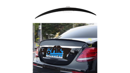 Spoiler Mercedes-Benz E W213 Lip Gloss Black