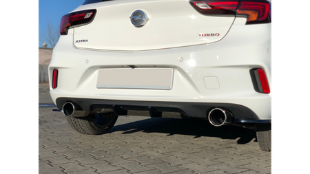 Splitter OPEL ASTRA K OPC-LINE Tył Boczne Gloss Black