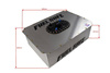 Fuel tank 55L FuelSafe FIA aluminum housing