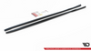 Diffuser Volvo V70 III Side Skirts Gloss Black