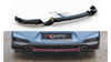 Splitter Hyundai I30 III N Tył Środkowy z Dyfuzorem Gloss Black