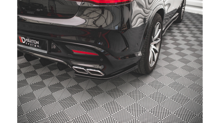 Splitter Mercedes-Benz GLE 63AMG C292 Rear Side v.2 Gloss Black