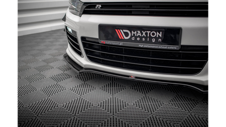 Splitter Volkswagen Scirocco III R Front v.4